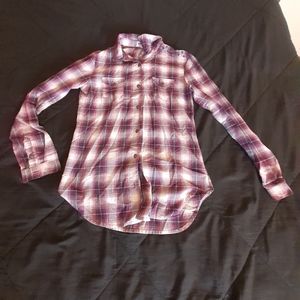 Selena Gomez Plaid shirt
